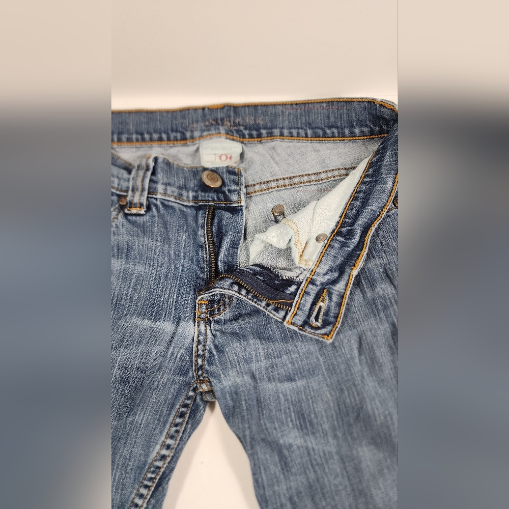 Banana Republic Women’s Mid-Rise Stretch Dirty Extreme Jeans Size 6 Blue - Picture 4 of 13